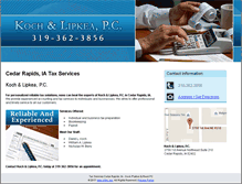 Tablet Screenshot of iataxservice.com